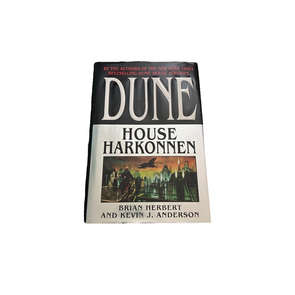 DUNE House Harkonnen by Brian Herbert & Kevin Anderson 2000 1st Ed 1st Print HC